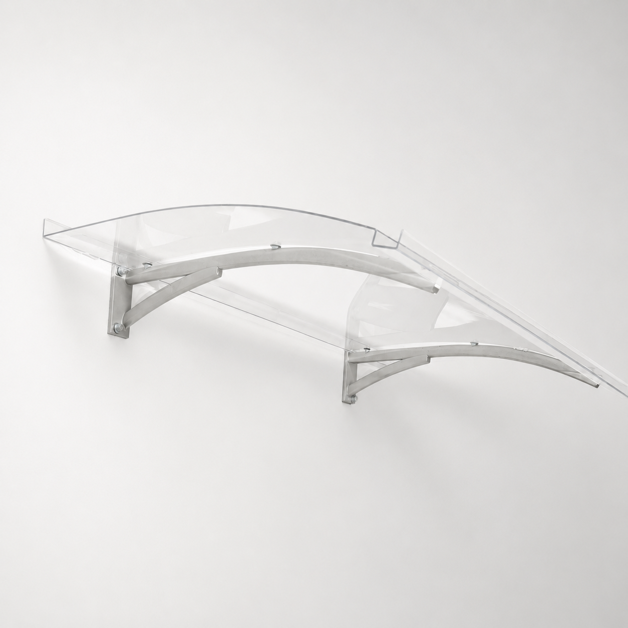 Crystal 150 – Auvent transparent premium 150 × 90 cm