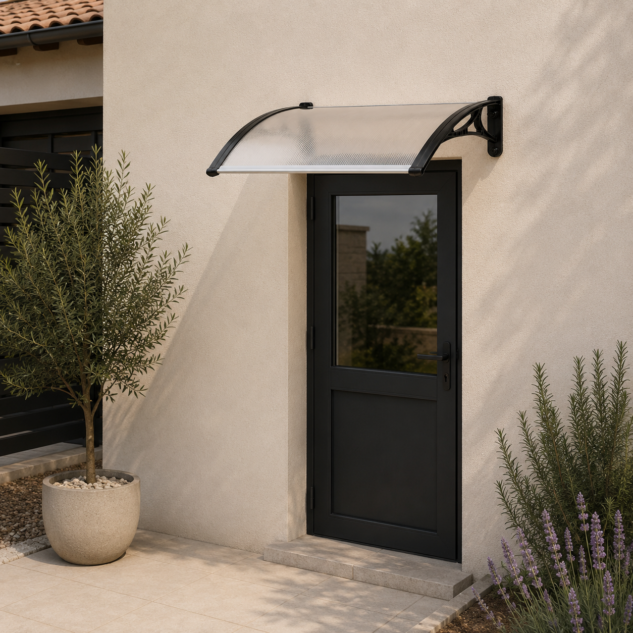 Nour 100 Plus – Auvent compact renforcé 100 × 70 cm