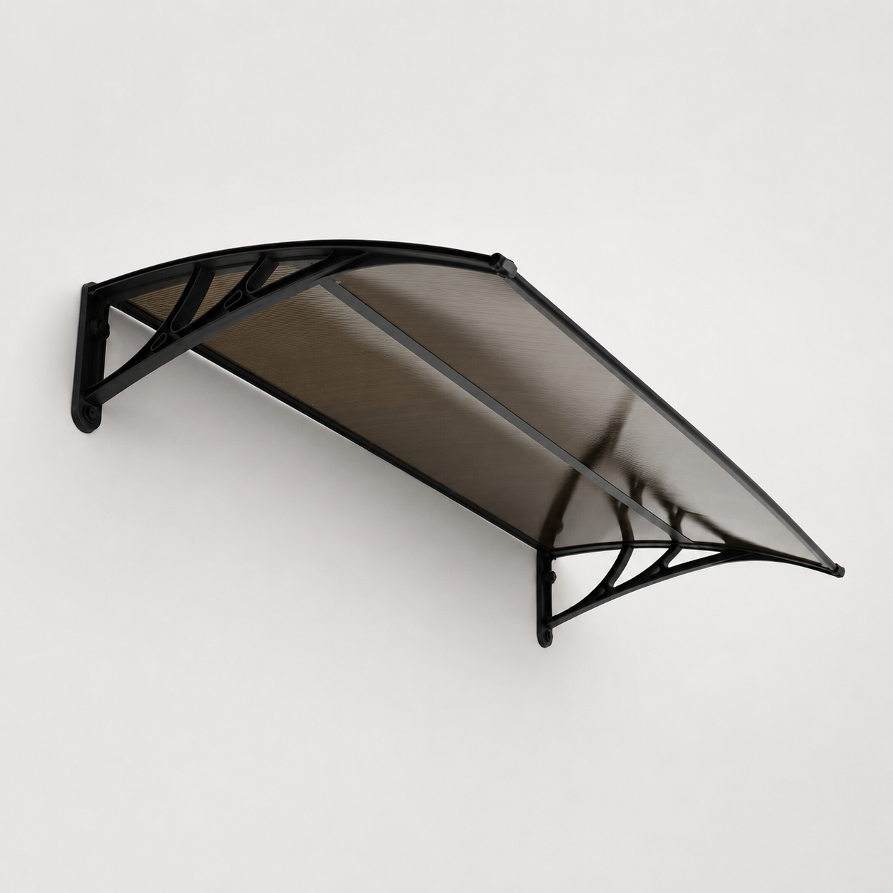 Safa 150 Bronze – Auvent fumé élégant 150 × 75 cm