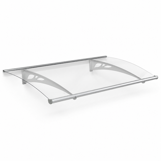Majd 140 – Auvent transparent premium 140 × 90 cm
