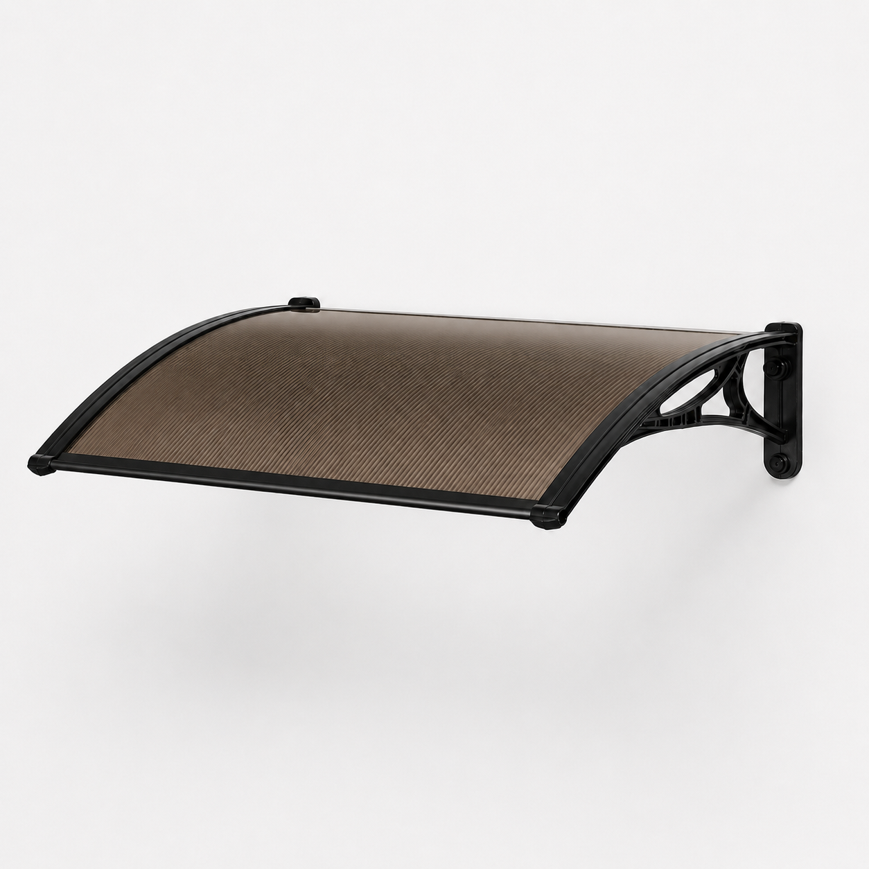 Nour 120 Plus Bronze – Auvent bronze translucide 120 × 70 cm