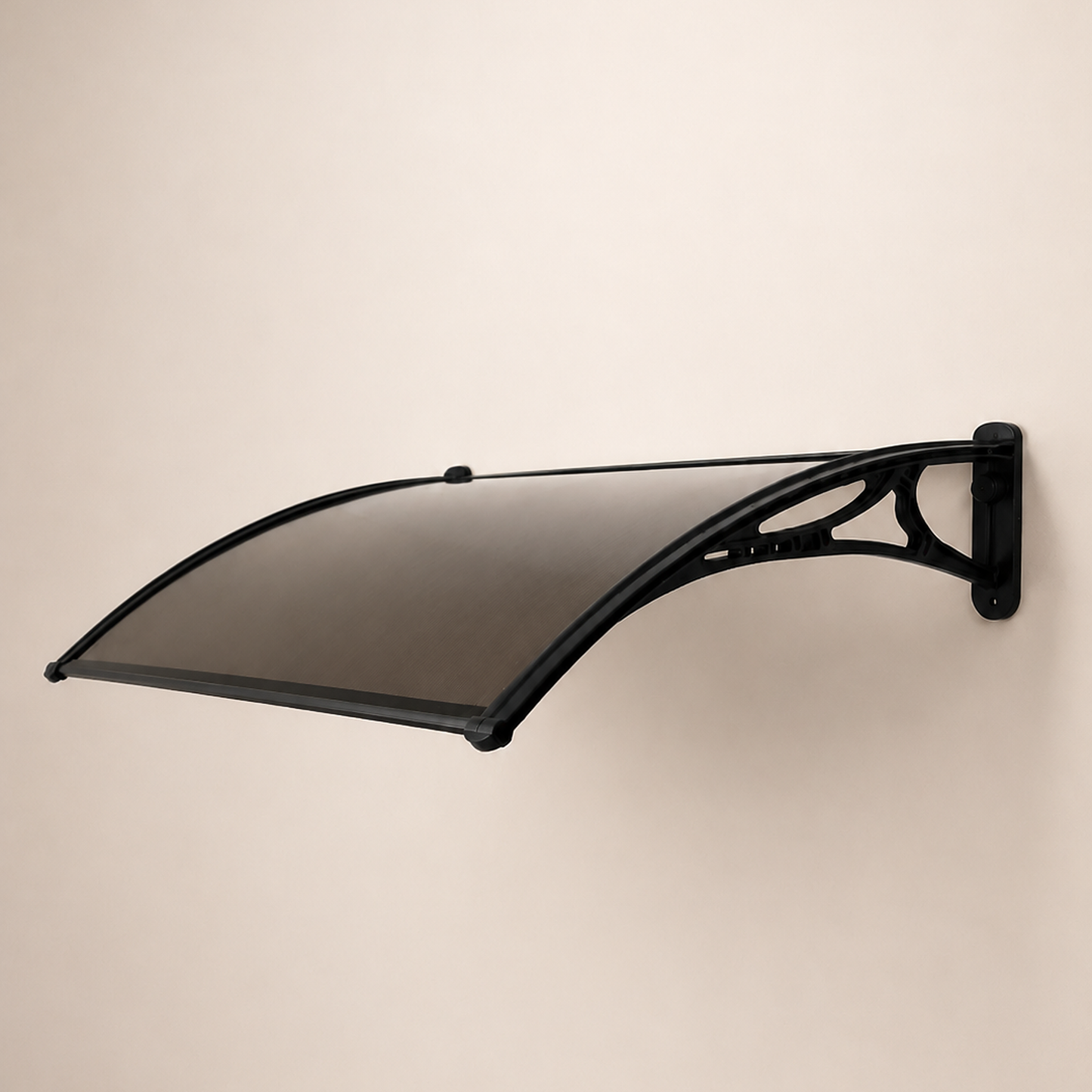 Nour 120 Plus Bronze – Auvent bronze translucide 120 × 70 cm
