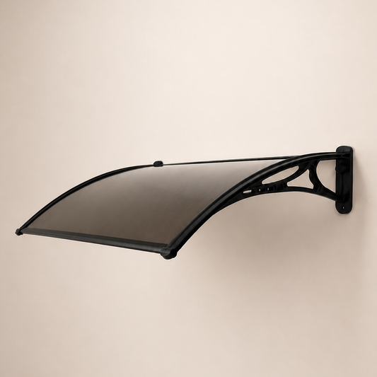 Nour 120 Plus Bronze – Auvent bronze translucide 120 × 70 cm