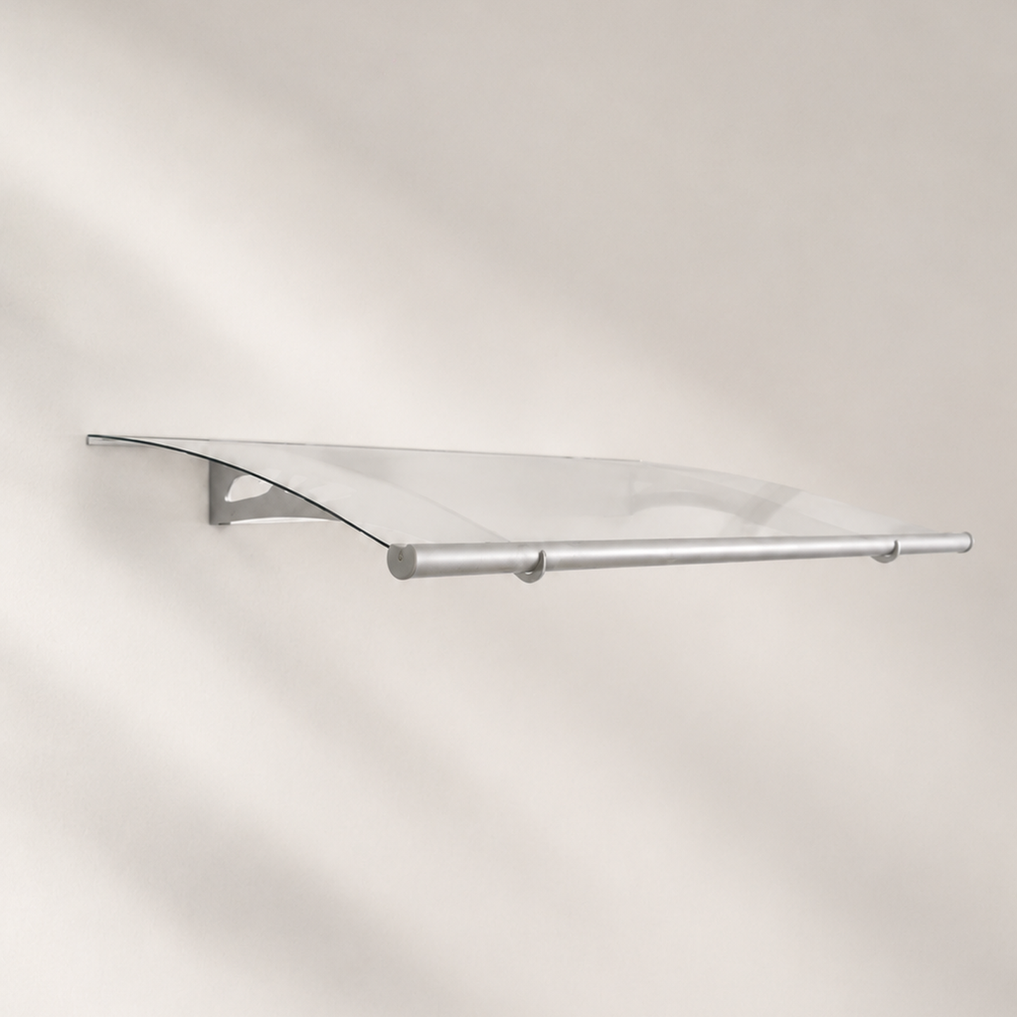 Majd 140 – Auvent transparent premium 140 × 90 cm