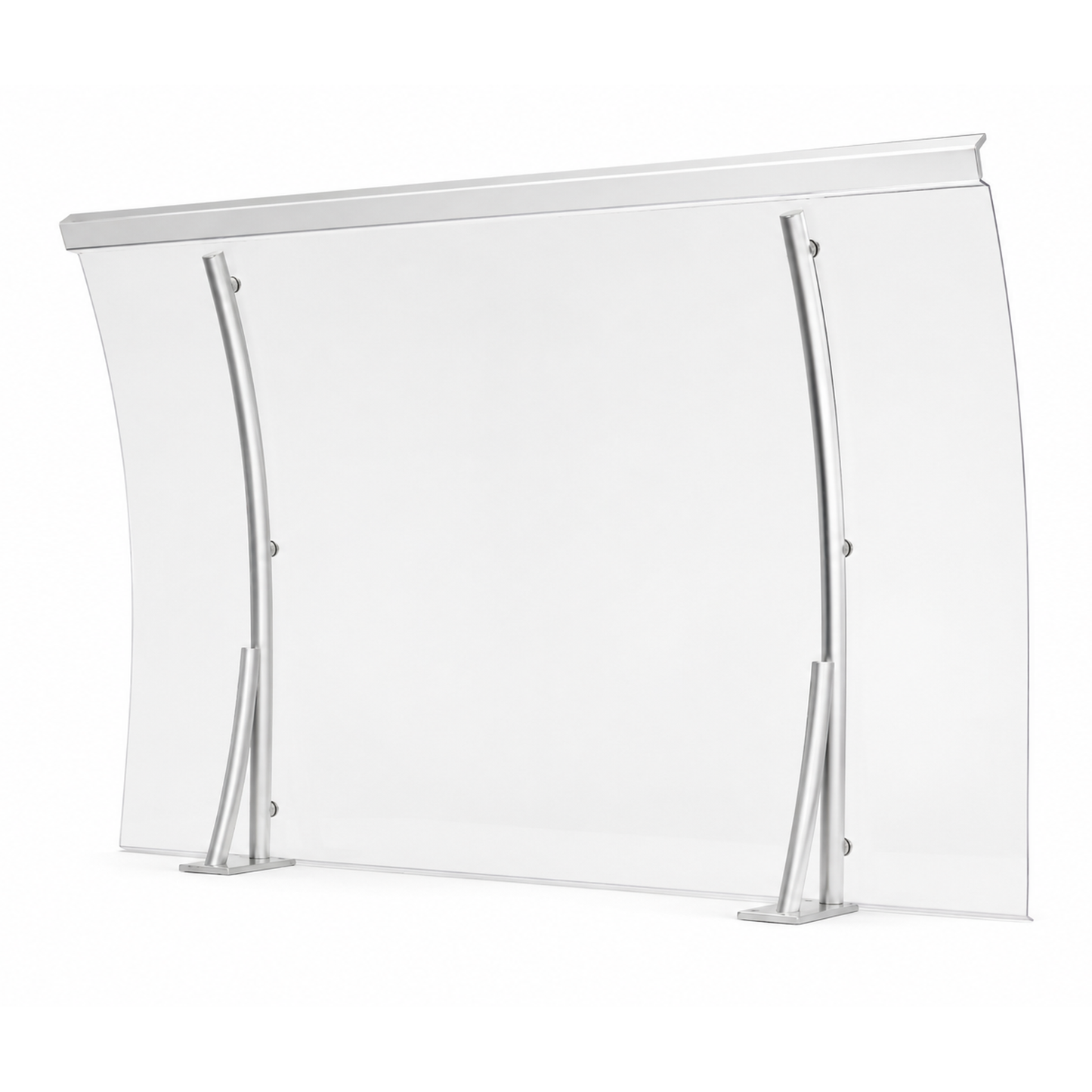 Crystal 150 – Auvent transparent premium 150 × 90 cm