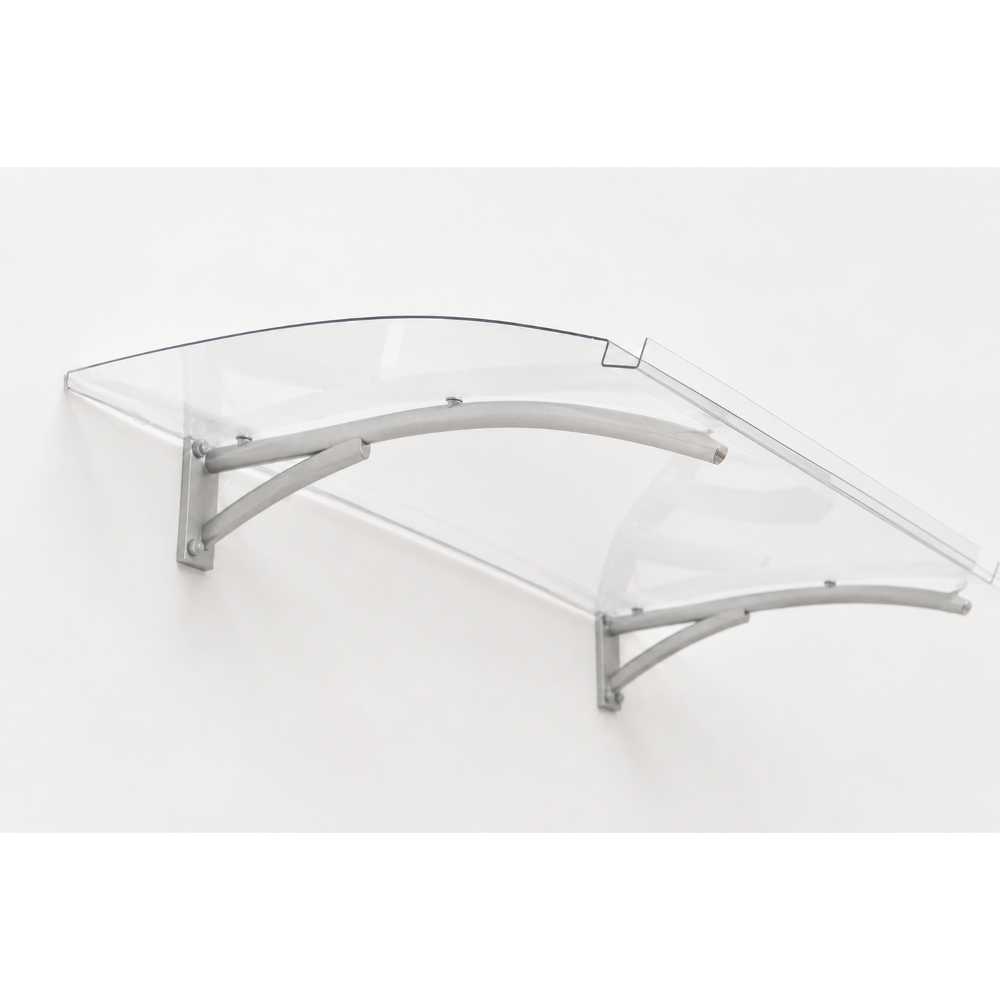 Crystal 150 – Auvent transparent premium 150 × 90 cm