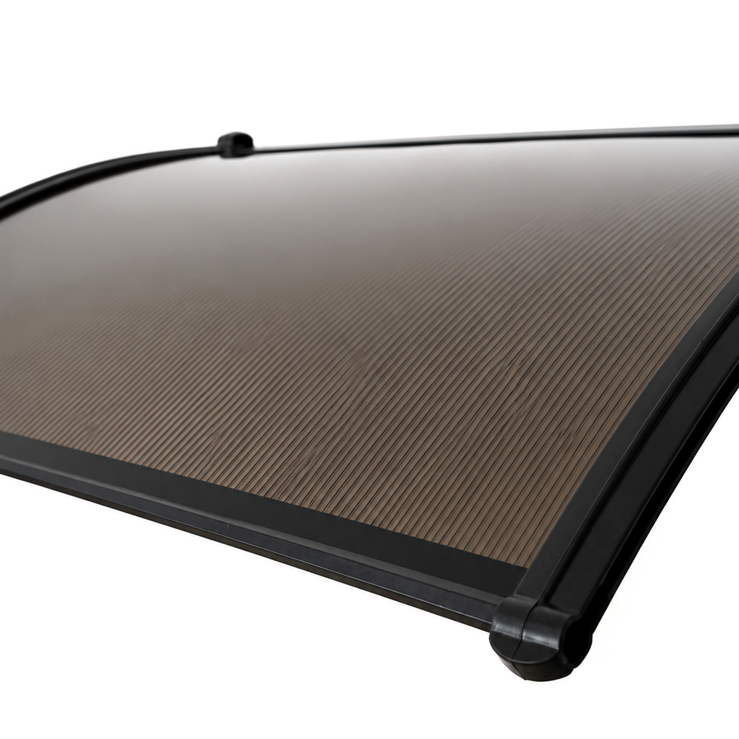 Nour 120 Plus Bronze – Auvent bronze translucide 120 × 70 cm