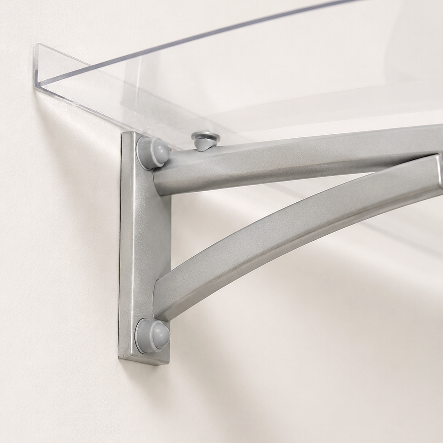 Crystal 150 – Auvent transparent premium 150 × 90 cm